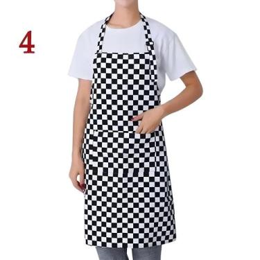 Imagem de Avental Unissex para Chef e Churrasco - 2 Bolsos, 4