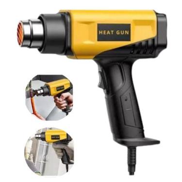 Imagem de Maquina De Ar Quente Soprador Térmico 110v Potente Lcd - bbless