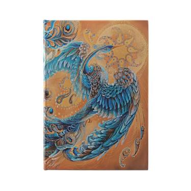Imagem de Paperblanks Skybird Birds of Happiness Hardcover Journals MIDI Lined Elastic Band 144 Pg 120 GSM: Skybird Birds of Happiness MIDI Lined Hardcover Jo