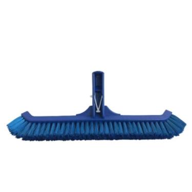 Imagem de Escova Curva para Piscina Com Cerdas de 37cm Limpeza de Piscina Fibra Piscina Vinil Piscina Inflável Alvenaria