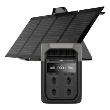 Imagem de Kit Estação De Energia Delta 3 127v + Painel Solar 110w