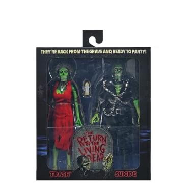 Imagem de NECA Trash & Suicide Pack 2 Clothed Action Fig. 20 cm The Return of The Living Dead