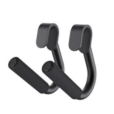 Imagem de oshhni 2 peças alças de apoio para ganchos de pull-up alças de treino equipamentos de ginástica para barra remada levantamento terra faixas resistentes