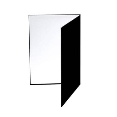 Imagem de KiBcsLic Refletor de luz 3 em 1 de papelão, difusor de luz dobrável A4 para produtos alimentícios, fotografia