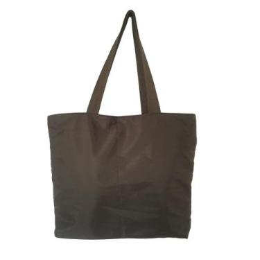 Imagem de 1 Bolsa Feminina Sacola Ombro Nylon Impermeável alça larga A - Miss Be