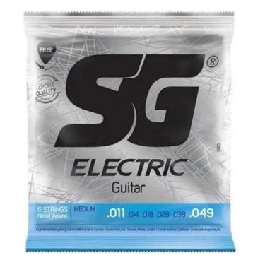 Imagem de Encordoamento Guitarra 011 / 049 Sg Niquel - OUTRAS MARCAS