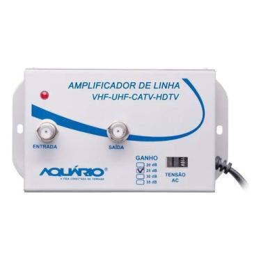Imagem de Amplificador De Linha Para Tv 25db - Aquário Al-25 - Aquario