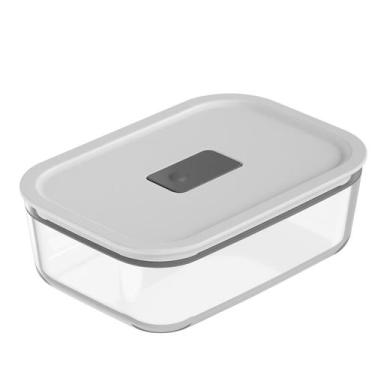 Imagem de Pote Hermético De Vidro 850ml com Tampa Válvula para Microondas Freeze