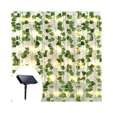 Imagem de Cortina Solar Leaf Garland Creeper 2x2m com 200 luzes LED - Lightbek O
