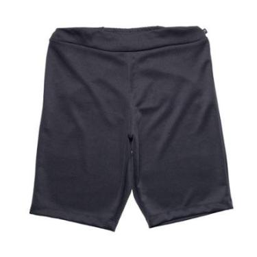 Imagem de Bermuda Feminina Plus Size Bruna e Bia Reta Preta-Feminino