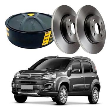 Imagem de Disco Freio Dianteiro Solido Uno Way 1.0 8v 1.3 8v 2017 A 2021 - Frema