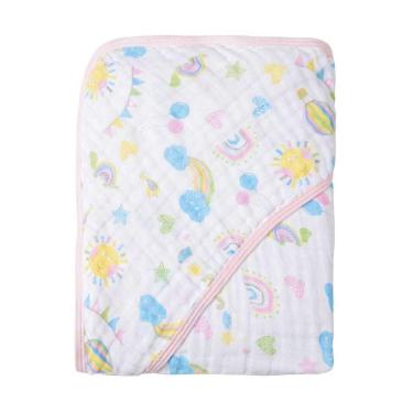 Imagem de Toalha De Banho Bebê Soft Com Capuz Solzinho Papi