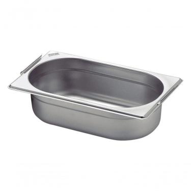 Imagem de Cuba Tramontina Gn 1-4 Em Aço Inox Com Alças Móveis Profundidade 100 Mm