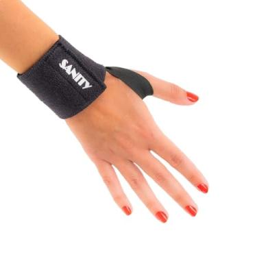 Imagem de Munhequeira Esportiva Neoprene Sanity Ajustável – Suporte Punho Musculação Crossfit