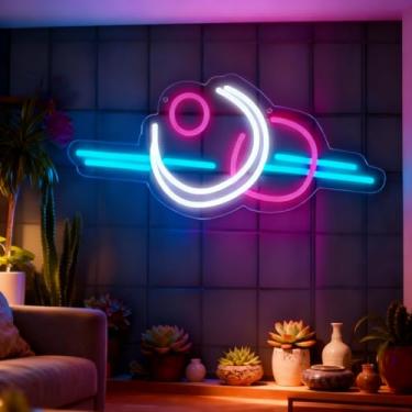 Imagem de Neonawall Sun Moon Neon Sign for Wall Decor Light Up Letters Business Led Sign Cute Birthday Party Gifts Led Decorative Night Signs Room Decorations Girls’ Birthday Party Signs for Home Bedroom Dorm