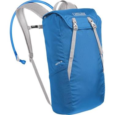 Imagem de CamelBak Mochila de hidratação Arete 18 para caminhadas, 1,5 g, bandeira índigo/prata