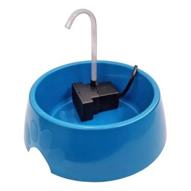 Imagem de Fonte Automática de Água para Cães e Gatos 1L com Circulação Contínua e Filtro de Carvão(Azul)