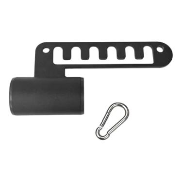 Imagem de harayaa Acessório para barra de agachamento com cinto, compatível com barras de 5 cm, para treinamento de puxada na polia alta, rack de agachamento, academia