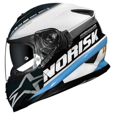 Imagem de Capacete Norisk Ff302 Grand Prix Argentina Óculos Solar Tamanho 54