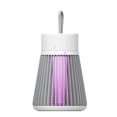 Imagem de Lâmpada Elétrica -Mosquitos Armadilha Portátil para Mosquitos com Tecnologia de Raio e Choque Elétrico Recarregável Silencioso Zapper Quarto Bebê Escr