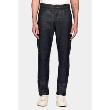 Imagem de Calça Jeans Slim Premium Resinada Preto-Masculino