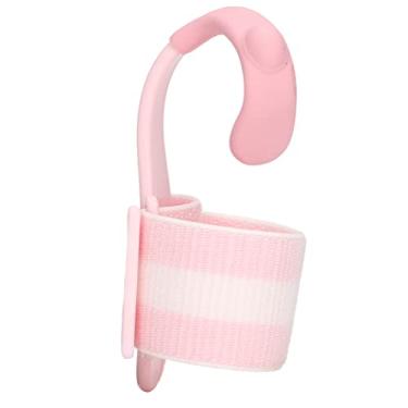 Imagem de Naroote Auxílio Ergonômico da Postura da Escrita do Corretor Posse Pena para Estudantes, Cinta de Pulso Ajustável do Aperto Pena para Estudantes (Rosa)