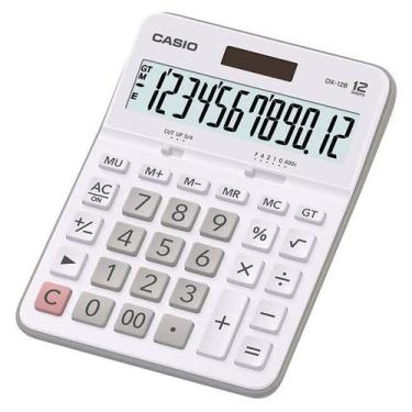 Imagem de Calculadora Mesa Branca DX - 12B 12 Dígitos Casio