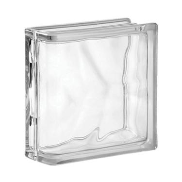 Imagem de Tijolo De Vidro 19 X 19 X 8 Cm Acabamento Lateral Incolor 06 Unidades Tradestar