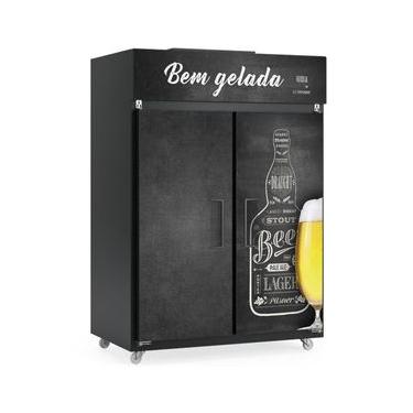 Imagem de Mini Câmara de Bebidas 1421L GMCB2P Preta Gelopar 220V