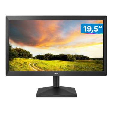 Imagem de Monitor LG 19.5 Led Hd 20mk400h 75hz Hdmi D-sub, 19,5"