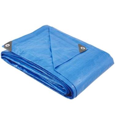 Imagem de Lona Polietileno Azul 5 X 3M 100 Micras Vonder