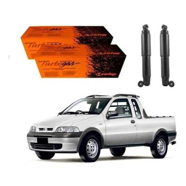 Imagem de Par Amortecedor Traseiro Strada 1.3 1.6 2001 A 2003 - Cofap