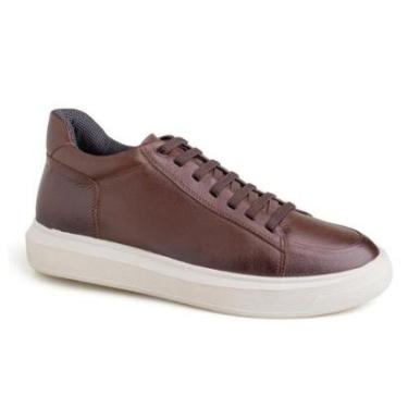Imagem de Sapatênis Masculino Rafarillo Toronto Alth 7cm 93051 Couro-Masculino