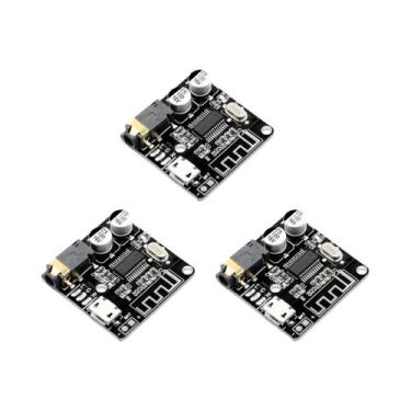 Imagem de Placa Receptora De Áudio Bluetooth 3.5mm Aux Módulo De Música Estéreo 