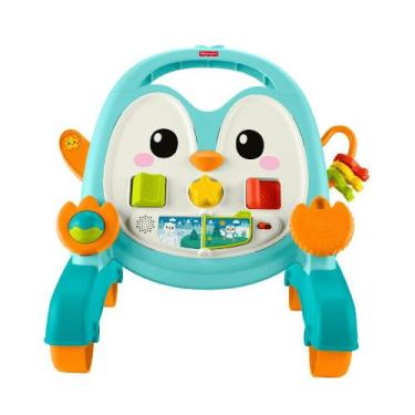 Imagem de Fisher Price Andador Pinguim com Atividades - Mattel