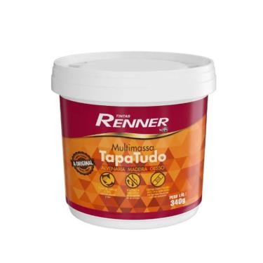 Imagem de Massa Reparadora Multimassa Tapa Tudo com Textura Cremosa e Secagem Rápida 340g Tudo em Grãos