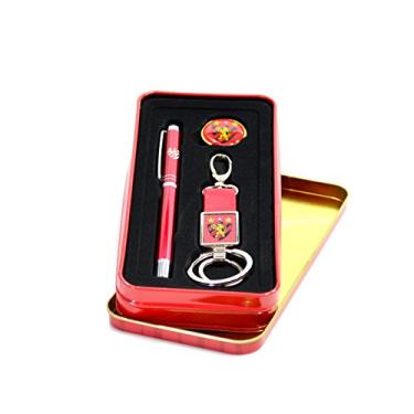 Imagem de Minas de Presentes - Caneta de Metal e Chaveiro com Broche - Sport Club de Recife