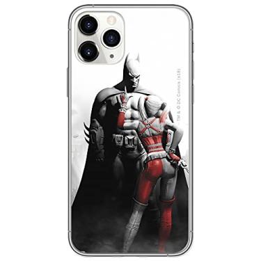 Imagem de ERT GROUP Capa de TPU original DC Batman para iPhone 11 Pro MAX, capa de silicone líquido, flexível e fina, protetora para tela, à prova de choque e antiarranhões