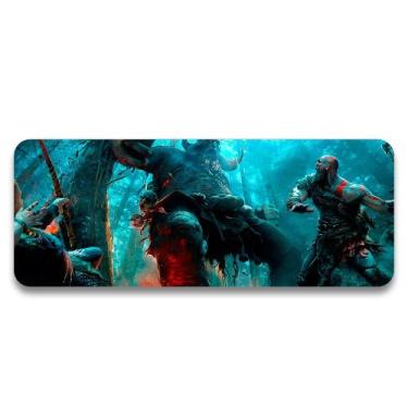 Imagem de Mouse Pad Gamer God of War 4 Troll - EMPIRE GAMER, 60cm x 35cm