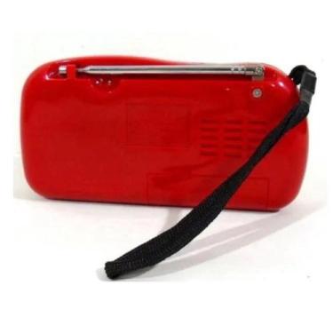 Imagem de Rádio AM FM Portatil de Bolso Lelong Le603 com relogio - Forte - forte
