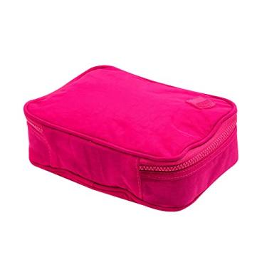 Imagem de Estojo Box Nylon 100 Pens 1 Zíper Pink, BRW