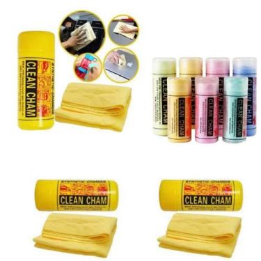 Imagem de Kit 2 Toalhas Pano Alta Absorção Multiuso Enxuga Seca Carro - Clean Ch