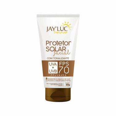 Imagem de Protetor Solar Facial JayLuc C/Tonalizante FPS 70 60 g - JAYLUC