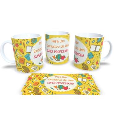 Imagem de Canecas Personalizadas dia dos Professores - Estampa Sublimada, Mod.45