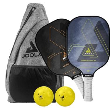 Imagem de Kit JOOLA ESSENTIALS Pickleball (2 Raquetes, 2 Bolas e 1 Bolsa)
