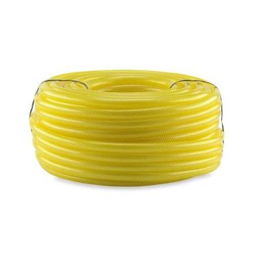 Imagem de Mangueira Silicone 1/2" Amarelo Rolo C/ 100M - Force Line