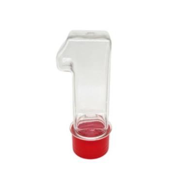 Imagem de Tubete número Um 1 para aniversario de 1 ano lembrancinha 20 Unidades 