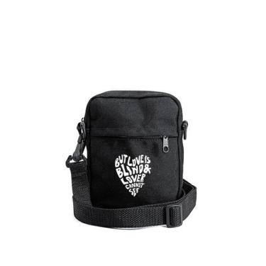 Imagem de Shoulder Bag Heart3 Transversal Unisex Mini Masculina e Feminina - Med