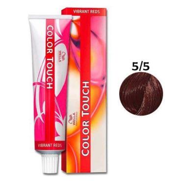 Imagem de Wella Color Touch 5 / 5  Castanho Claro Acaju  60g