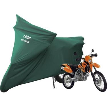Imagem de Capa De Moto KTM LC4 640 Trail SXC 625 Sob Medida Com Logo - Mz, Verde